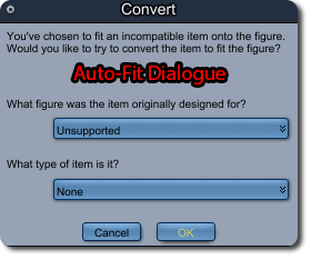  Auto-Fit Dialogue Box