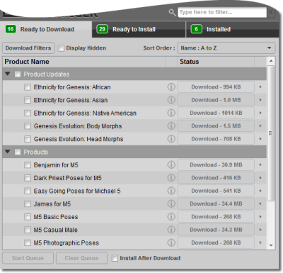 Ready to Download Page